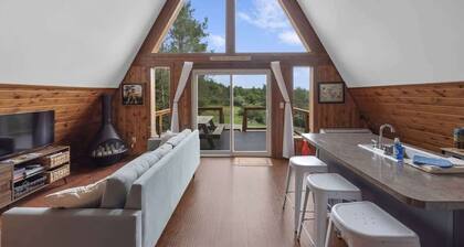 A-Frame Retreat _ Secluded _ Fire Pit _ Nintendo