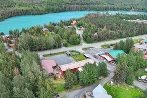 Aerial view - Walk to World-Class Fishing! Cooper Landing Studio (Cooper Landing)