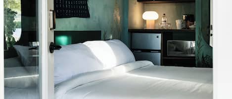 1 chambre, lit parapluie, Wi-Fi gratuit, draps fournis