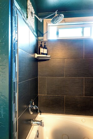 Hair dryer, towels