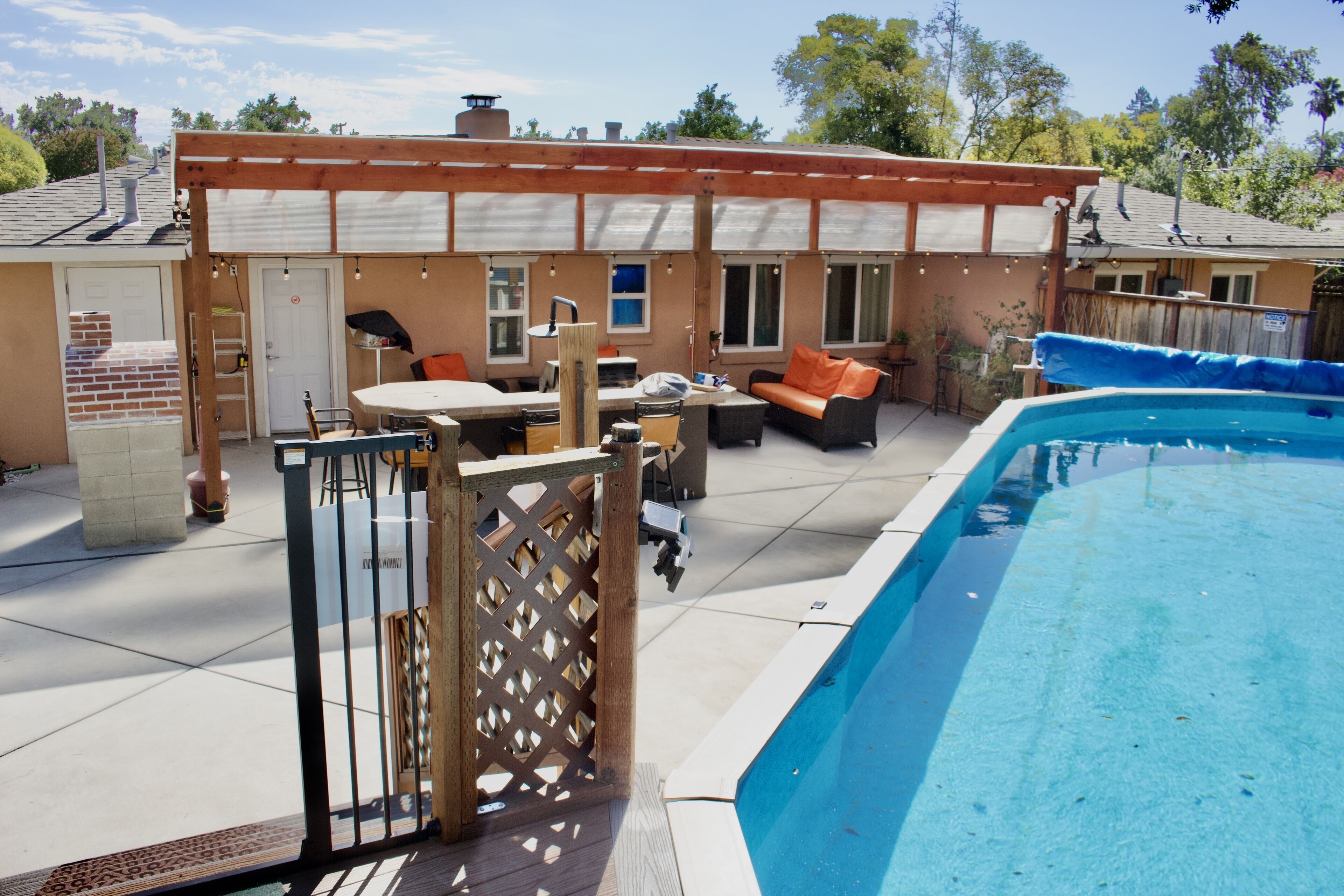 Alberca al aire libre 