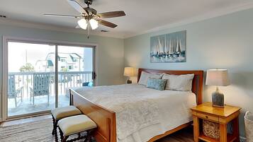 Condo, Multiple Beds, Balcony, Partial Ocean View (Unit G - No Pets Allowed) | 3 bedrooms, individually decorated, individually furnished, free WiFi