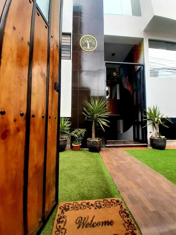 Front of property - Hidden Garden (Cusco)