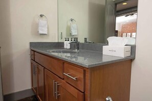 Shower, hair dryer