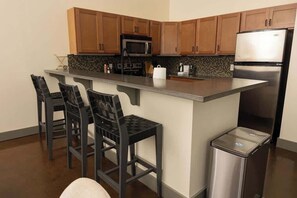 Fridge, microwave, oven, stovetop - Elegant new 1BR loft in downtown (Roanoke)