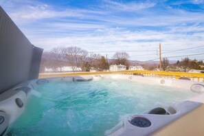 Idromassaggio all'aperto