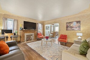 Smart TV, table football, computer monitors