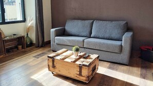Flat-screen TV - LE Mazot-spa-piscine-proche Lac-charme-détente (Lathuile)
