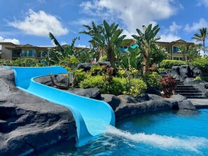 Et oppvarmet basseng