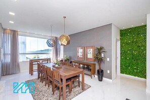 Dining - Apartamento EM Porto Belo COM Duas Suites Vista MAR 1 Minuto DO PÉ NA Areia (Porto Belo)