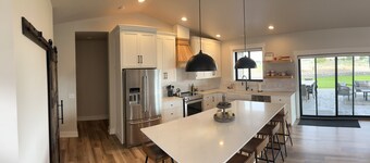 New Custom Multi Master + Sleeping Room Golf Course Home w/ Outdoor Living Area 