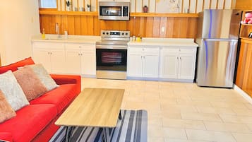 City Apartment, 2 Bedrooms | Living area | 42-inch Smart TV with digital channels