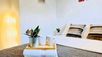 City Apartment, 2 Bedrooms | 2 bedrooms, desk, free WiFi