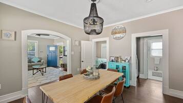 2 bedrooms, iron/ironing board, travel crib, free WiFi