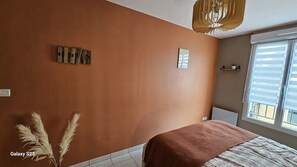 1 Schlafzimmer, kostenloses WLAN, Bettwäsche