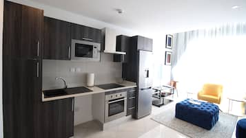 Deluxe Duplex | Private kitchen | Electric kettle