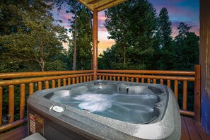 Baignoire à remous extérieure
