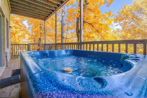 Baignoire à remous extérieure