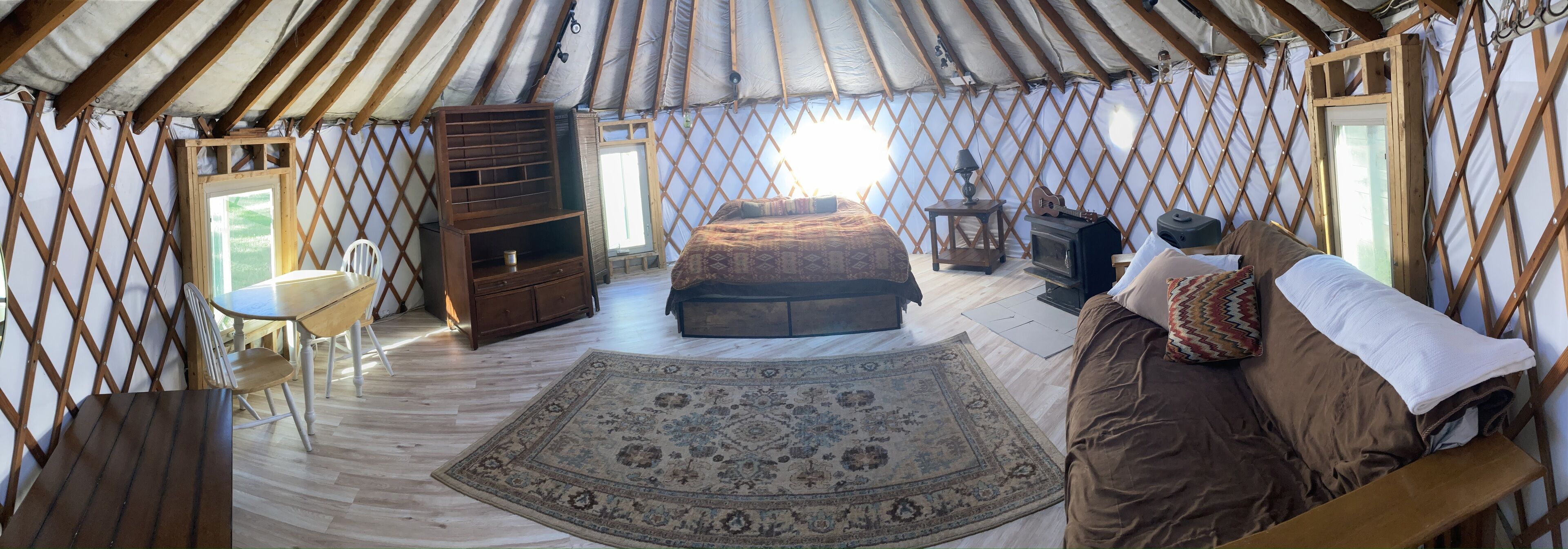 Cozy Farm Yurt 