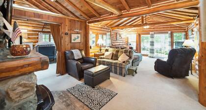 Loon Landing: Fall Colors Reflecting Off the Lake – Pure Magic