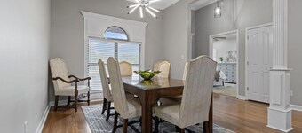 HUGE home office space Little Rock Jacuzzi Bath