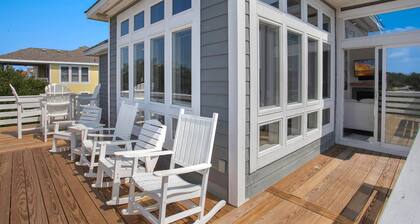 Otter Banks* Walk to Beach* Tiki Bar* Fireplace