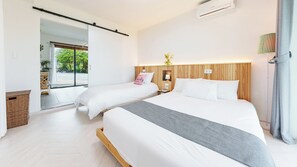 Quarto básico, 2 quartos (Private (Group/Pvt BBQ/Sea View)) | 2 quartos, Wi-Fi de cortesia