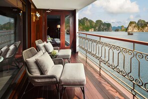 President Suite Sea View With Balcony | Terrace/patio - Indochine Premium Halong Bay (Ha Long)