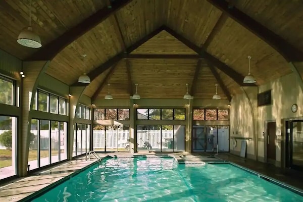 indoor pool at the recreation center