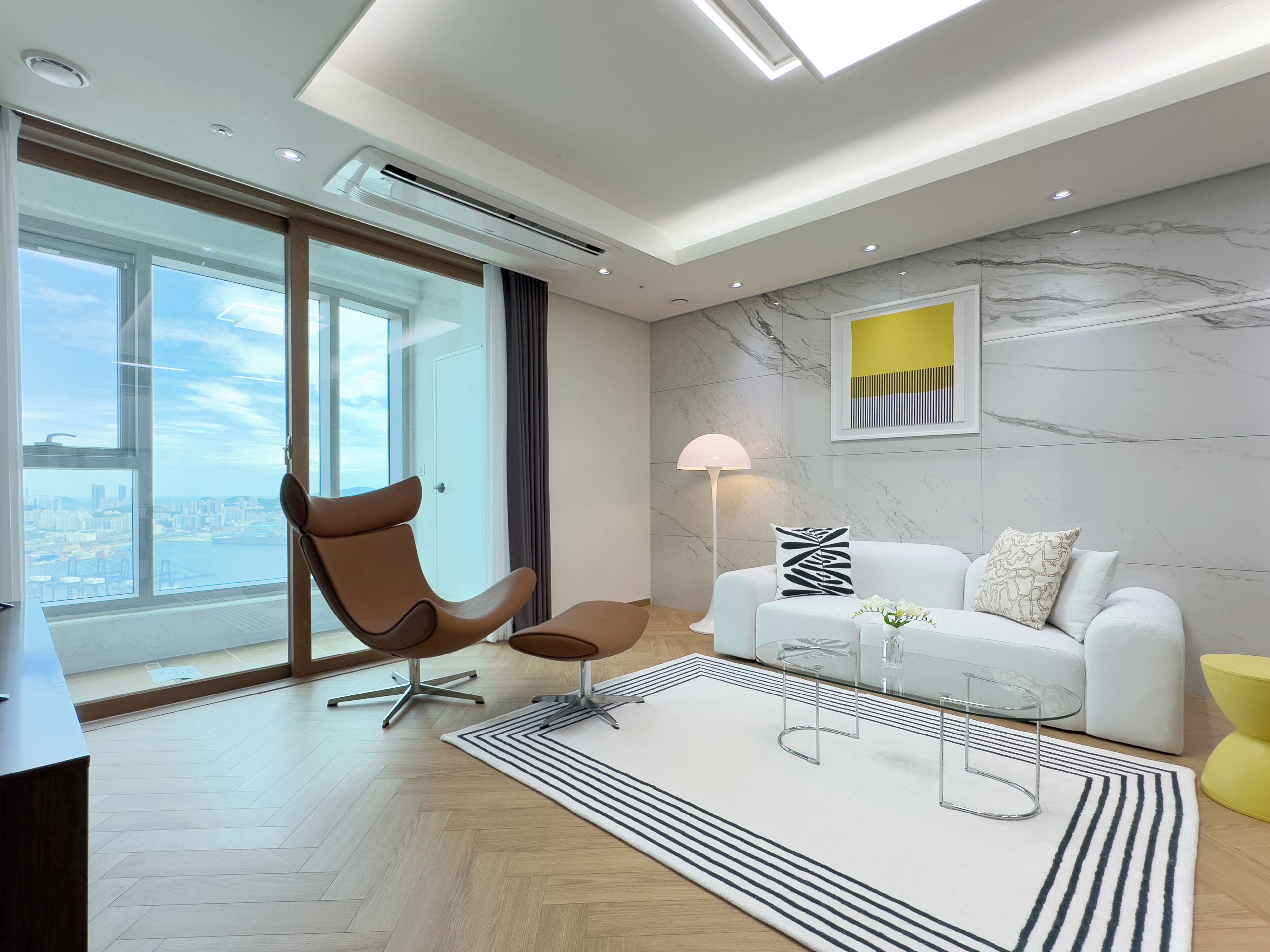 Two Bed Ocean C | Living area | Heated floors