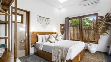 Deluxe Villa, 2 Bedrooms, Private Pool, Garden View | 2 bedrooms, in-room safe, desk, free WiFi