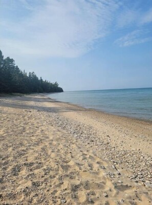 Liegestühle, Strandtücher