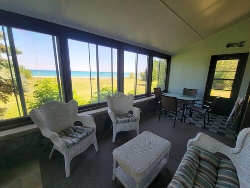 Historic Home / Private Beach / Nestled on Lake Michigan / Mackinaw Bridge Views