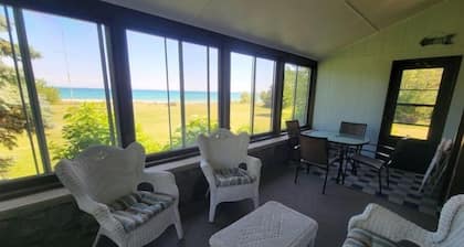 Historic Home / Private Beach / Nestled on Lake Michigan / Mackinaw Bridge Views
