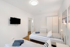 2 slaapkamers, gratis wifi, beddengoed