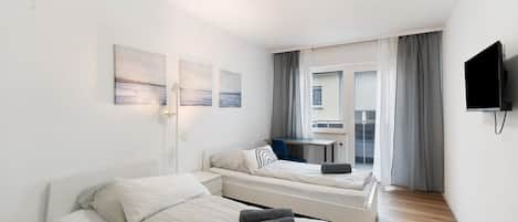 2 Schlafzimmer, kostenloses WLAN, Bettwäsche