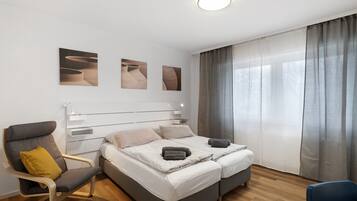 2 slaapkamers, gratis wifi, beddengoed