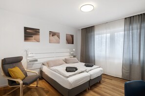 2 chambres, Wi-Fi gratuit, draps fournis