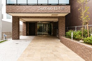 Fachada de la propiedad