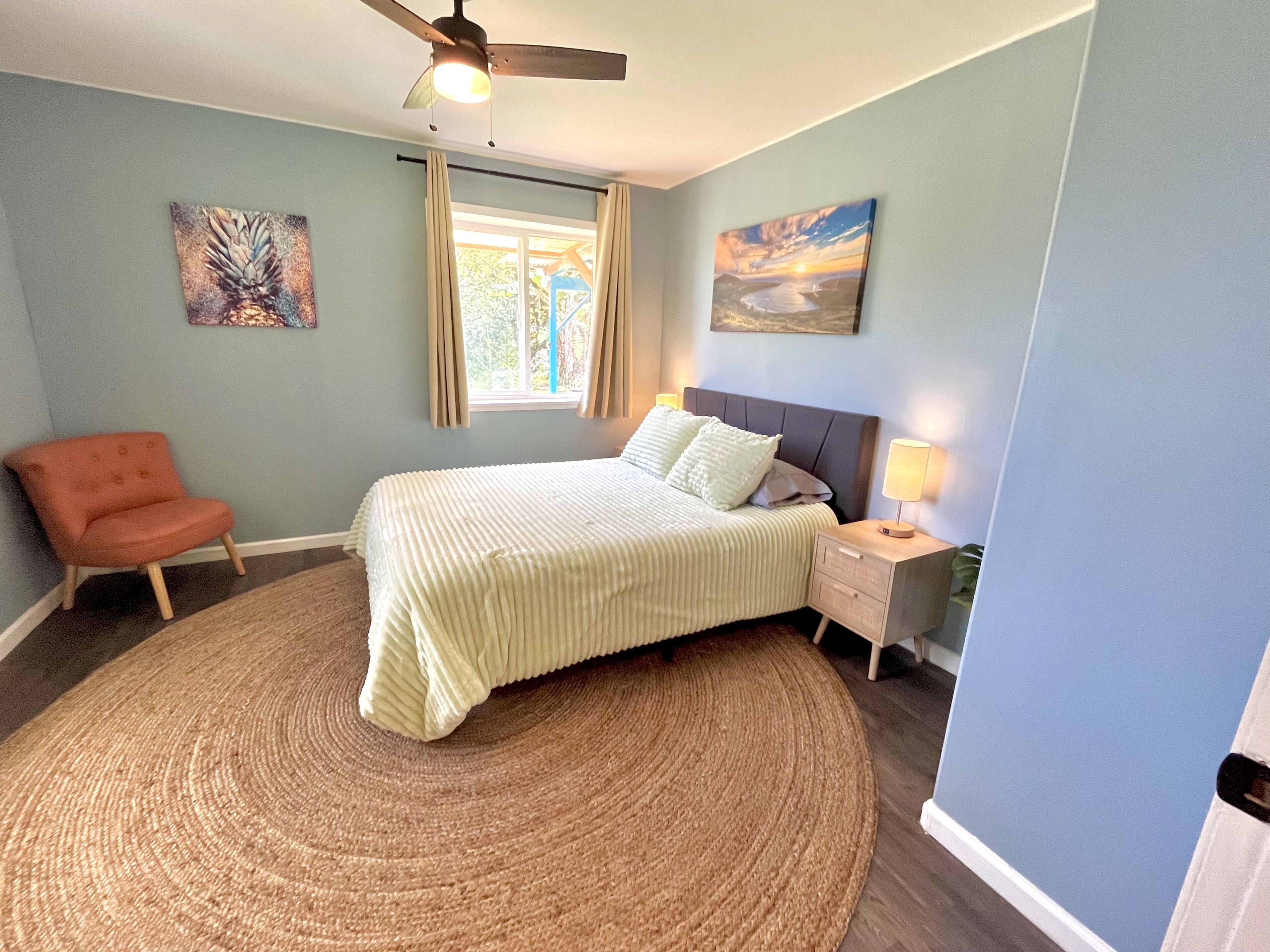 2 dormitorios, cuna de viaje, wifi gratis y ropa de cama