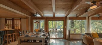 Riverfront Getaway with Hot Tub and Scenic Views