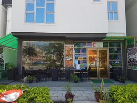 Fassade der Unterkunft