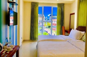 Elite tweepersoonskamer | 1 slaapkamer, lakens van Egyptisch katoen, luxe beddengoed