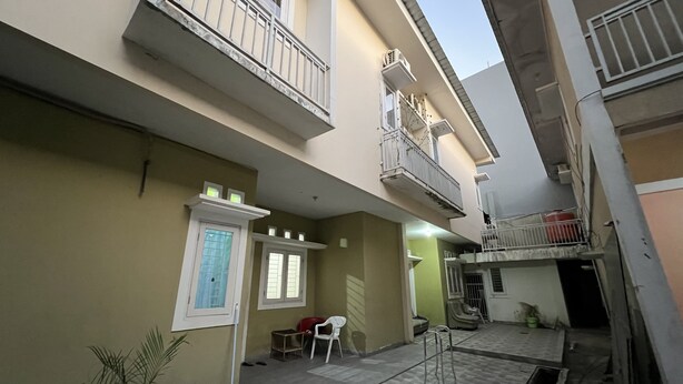 Mặt tiền nơi lưu trú