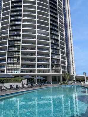 Indoor pool, a heated pool