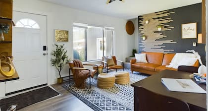 🌿 Modern Earthy Bungalow | KING Beds • A/C • Pet-Friendly Fenced Yard