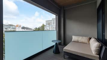 Twin kamer, 2 slaapkamers, terras, uitzicht op bergen (103, Private Open-air Bath) | Uitzicht vanuit de kamer