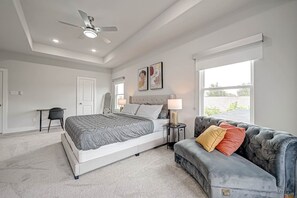 3 chambres, fer et planche à repasser, accès Internet, draps fournis