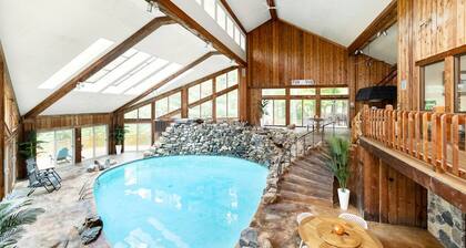 Events Welcome! Exclusive 65-Acre Gated Estate w/ Indoor Pool & Private Lake