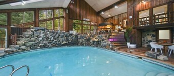 Events Welcome! Exclusive 65-Acre Gated Estate w/ Indoor Pool & Private Lake